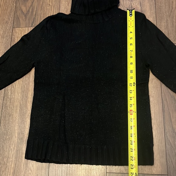 Merona chunky wool sparkly turtleneck - Picture 3 of 5